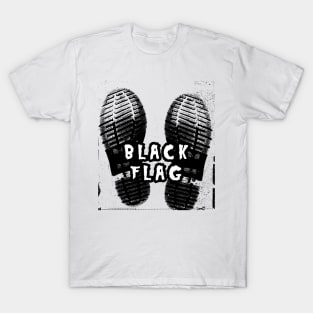 black flag classic boot T-Shirt